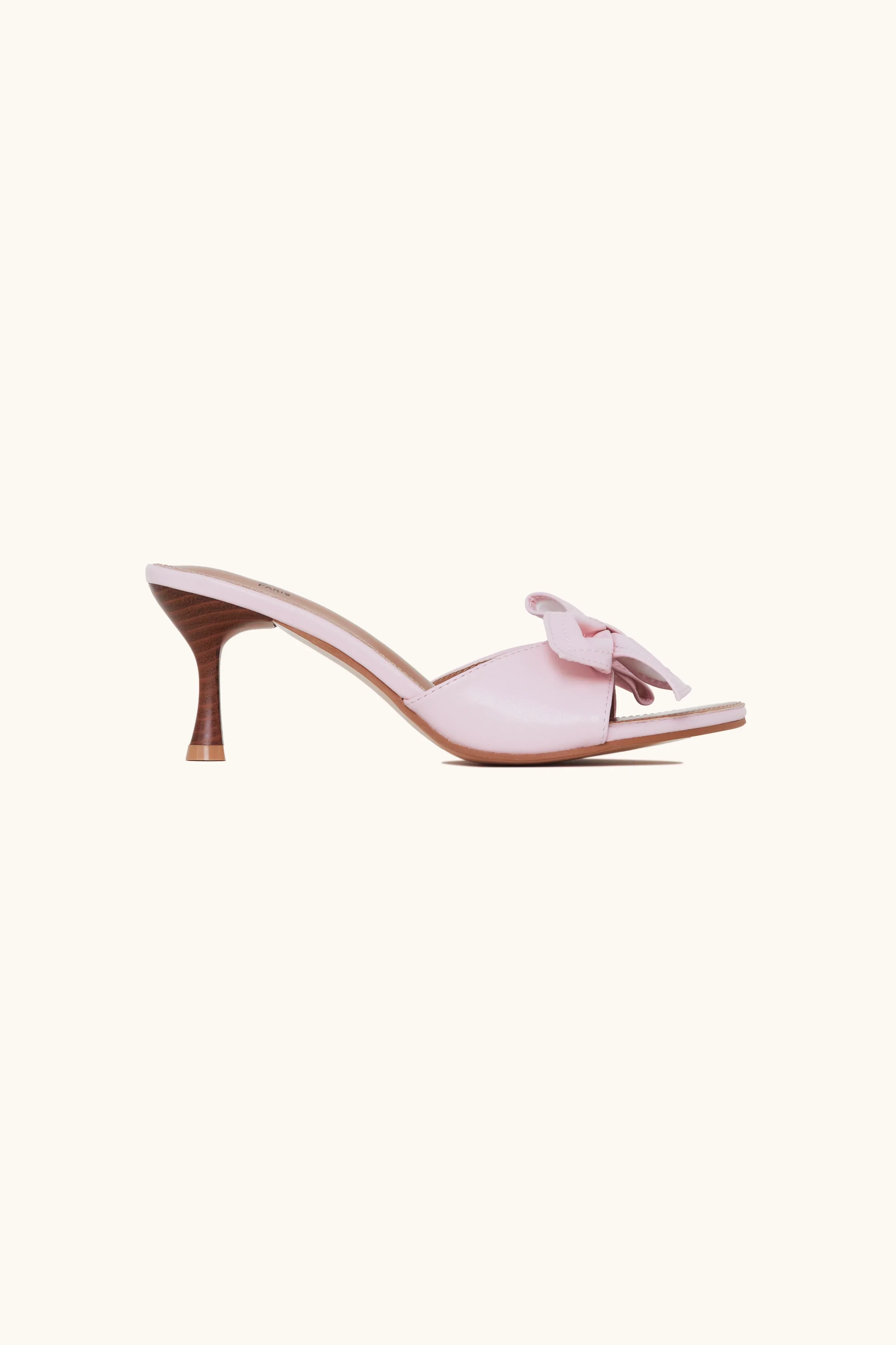 Sandales à Nœud Marty Rose Velours - Pointure 36/3, Talon 9.5cm, Neuf Avec Léger Défaut