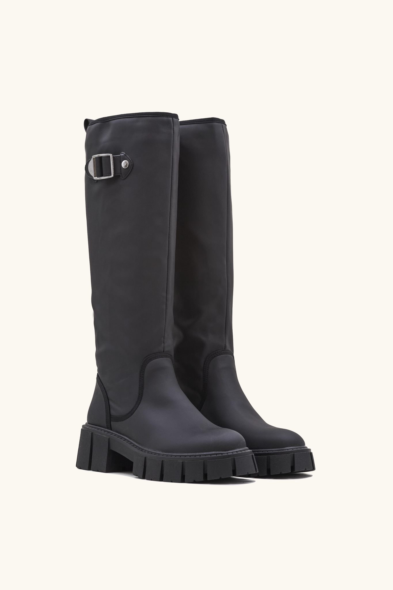 Bottes de pluie crantées noir