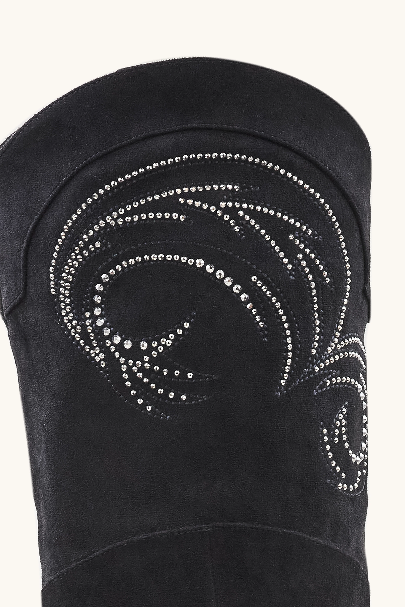 Cuissardes talons suédine