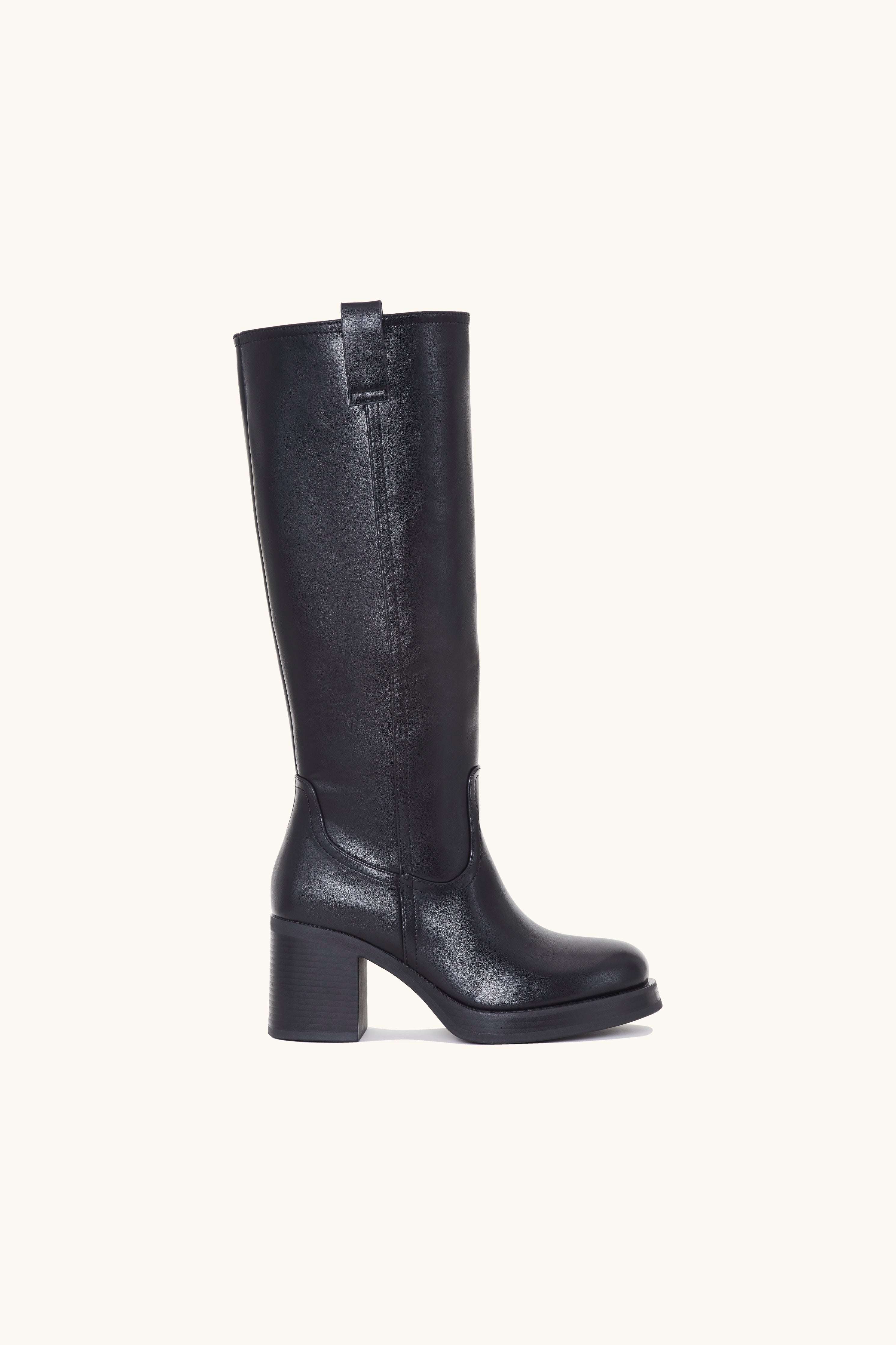 stephan Bottes cavalières hautes noires