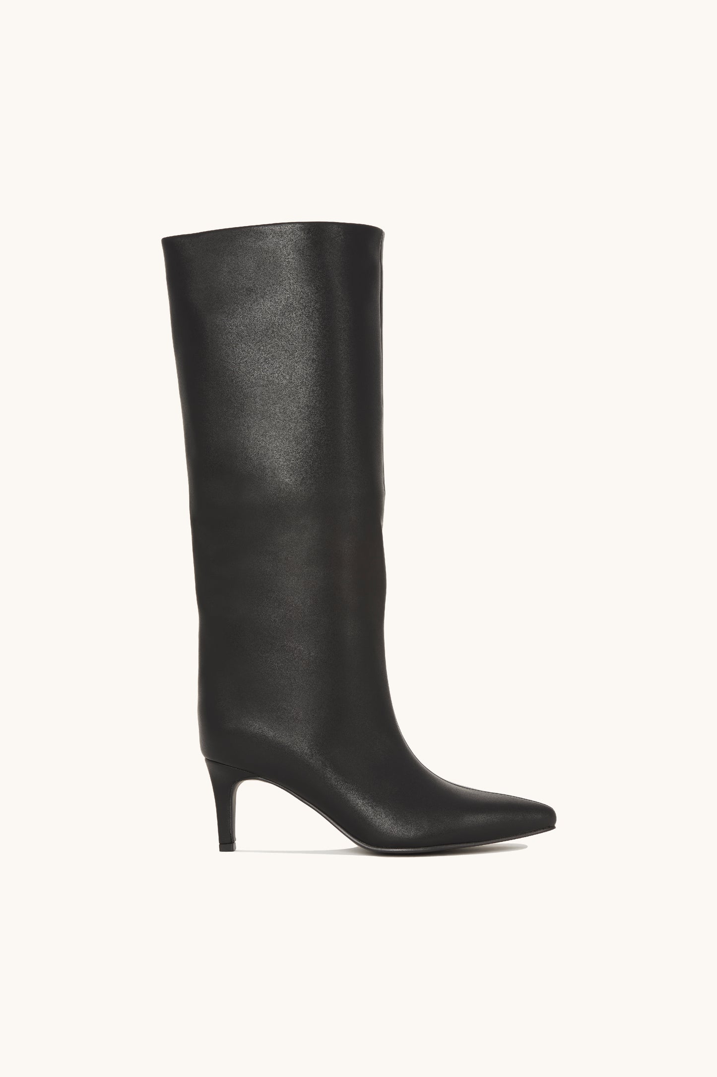 Bottes noires à talon fin - Serena