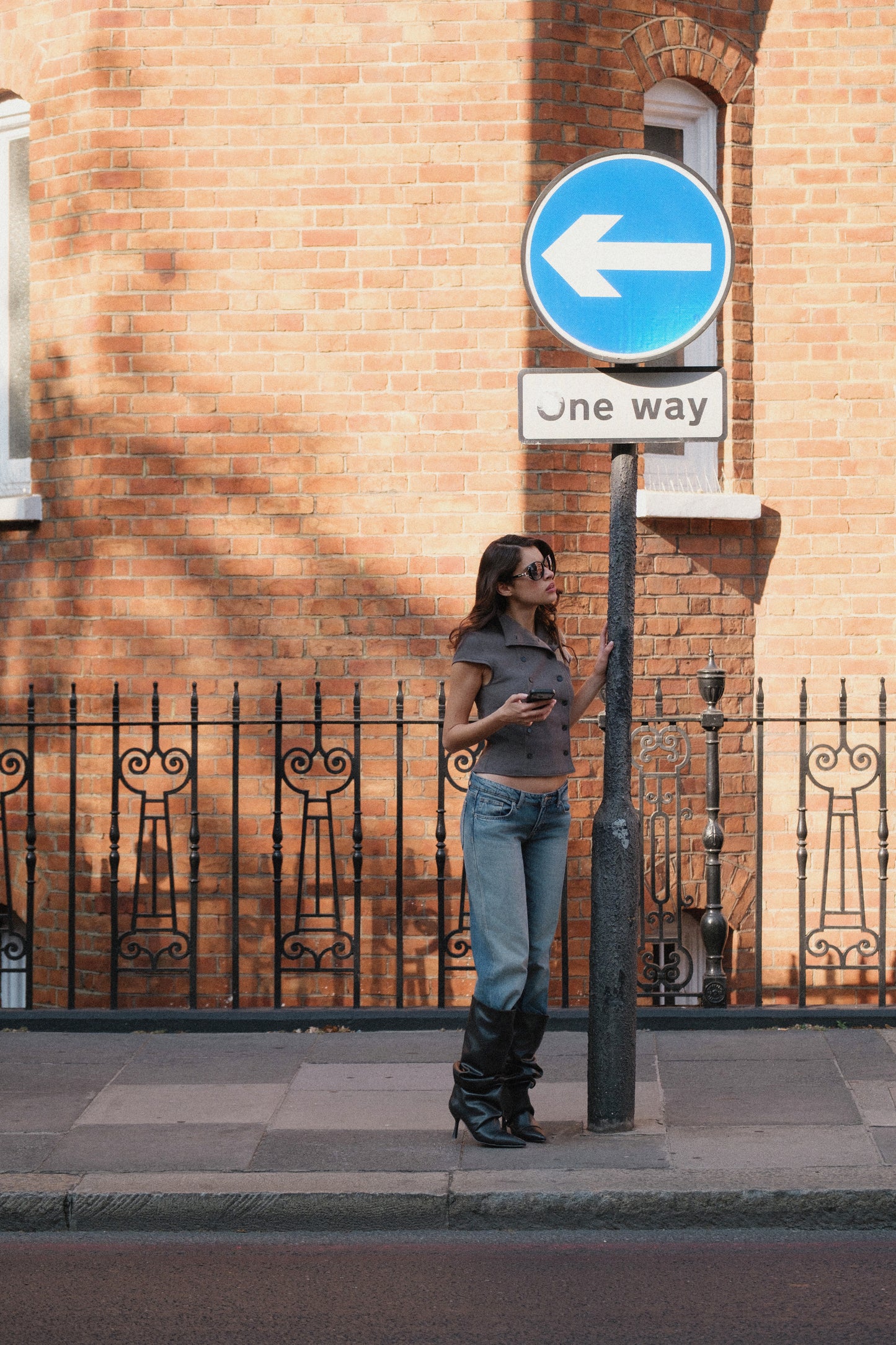 Bottes plissées noires à talon aiguille - Tina