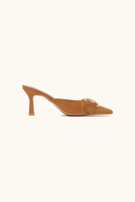Shapel Mules with retail Camel loop