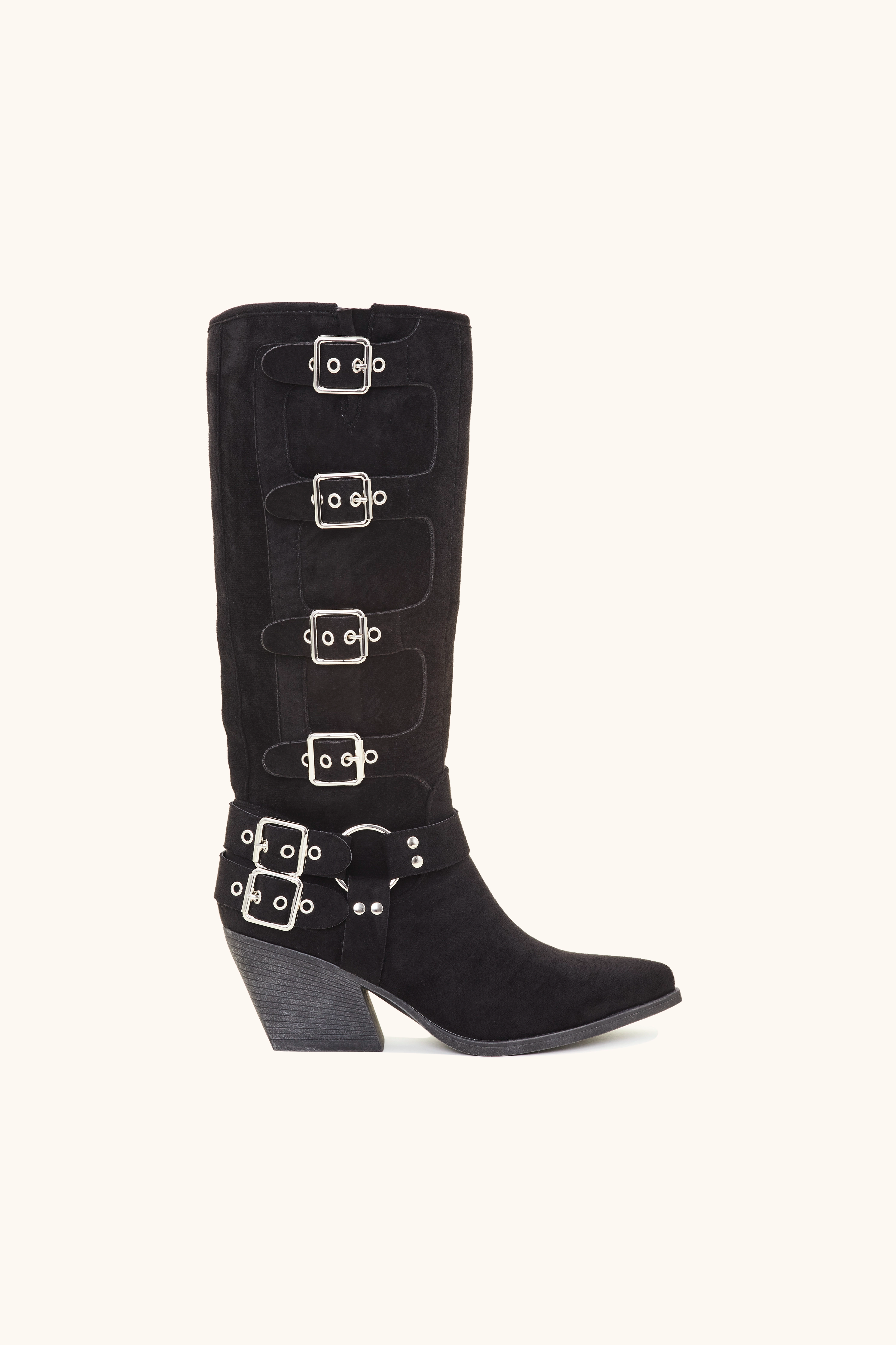 Bottes d'équitation Saxon Syntovia en PU grainé Bottes d'équitation Saxon Syntovia en PU grainé