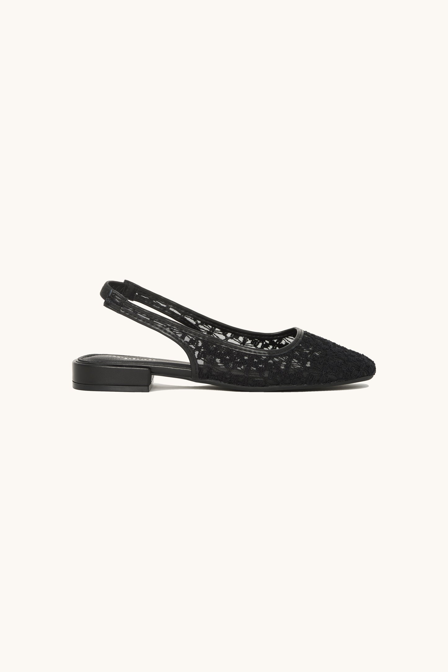 Ballerines slingback en dentelle  Lily