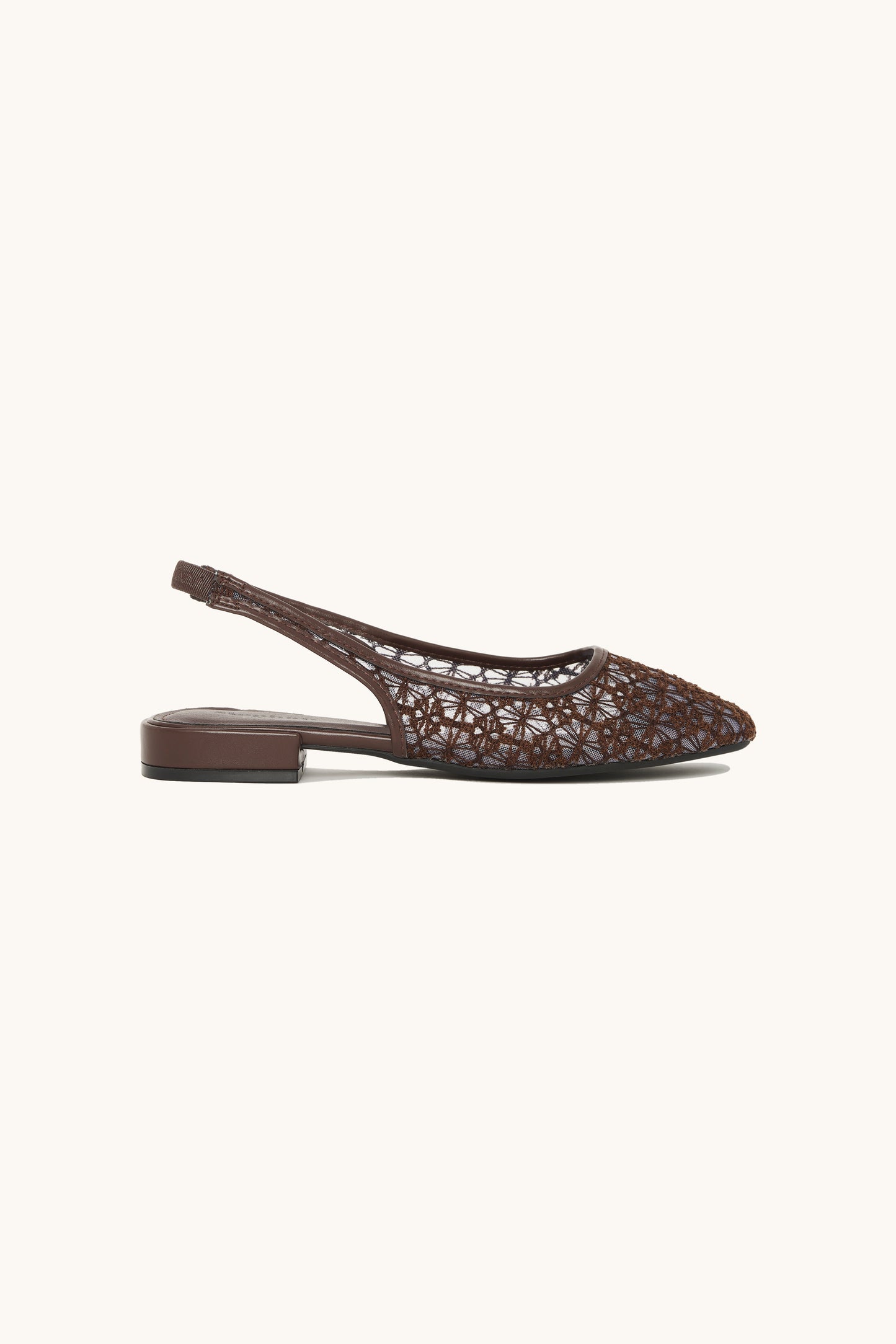 Ballerines slingback en dentelle  Lily