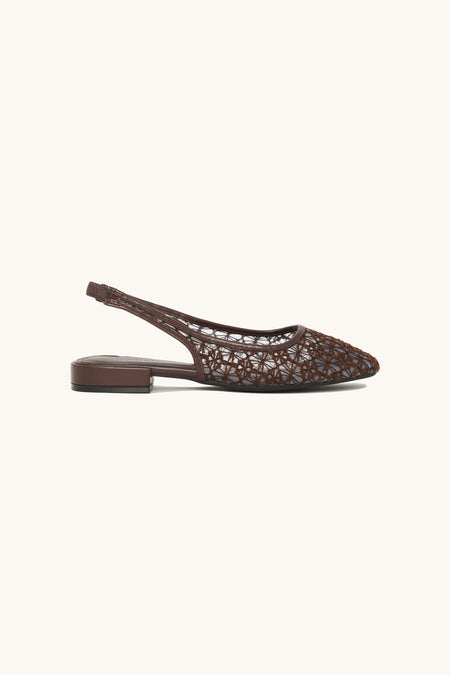 Ballerines slingback en dentelle  Lily