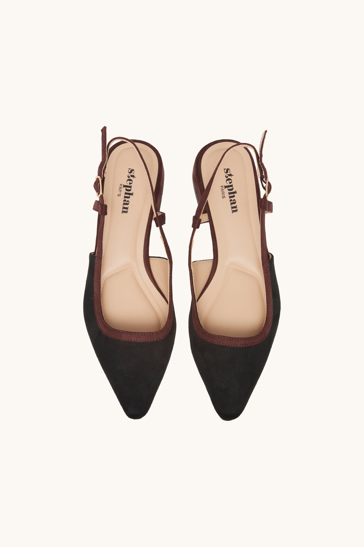 Ballerines slingback à bouts pointus  Mia