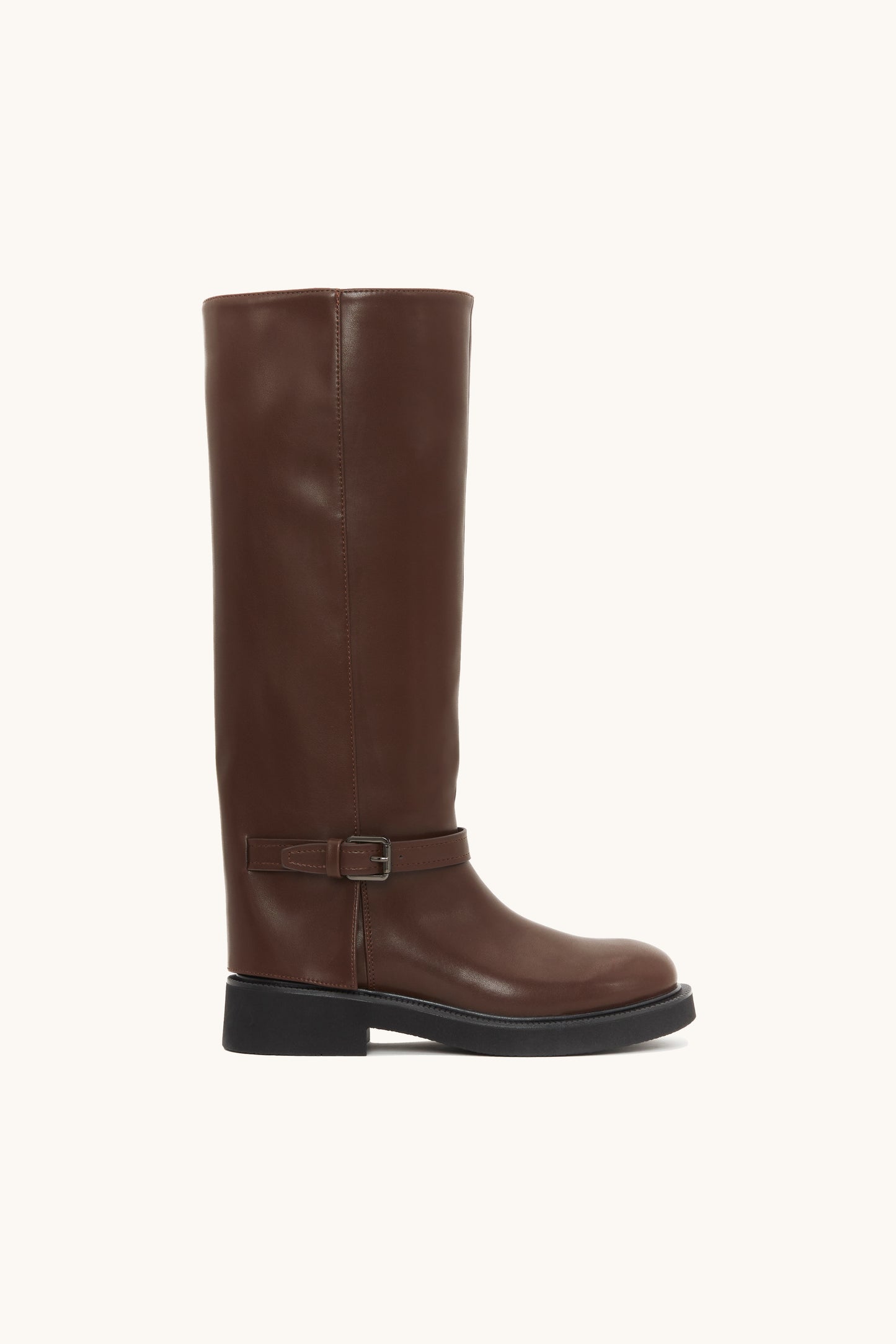 Bottes cavalières marrons