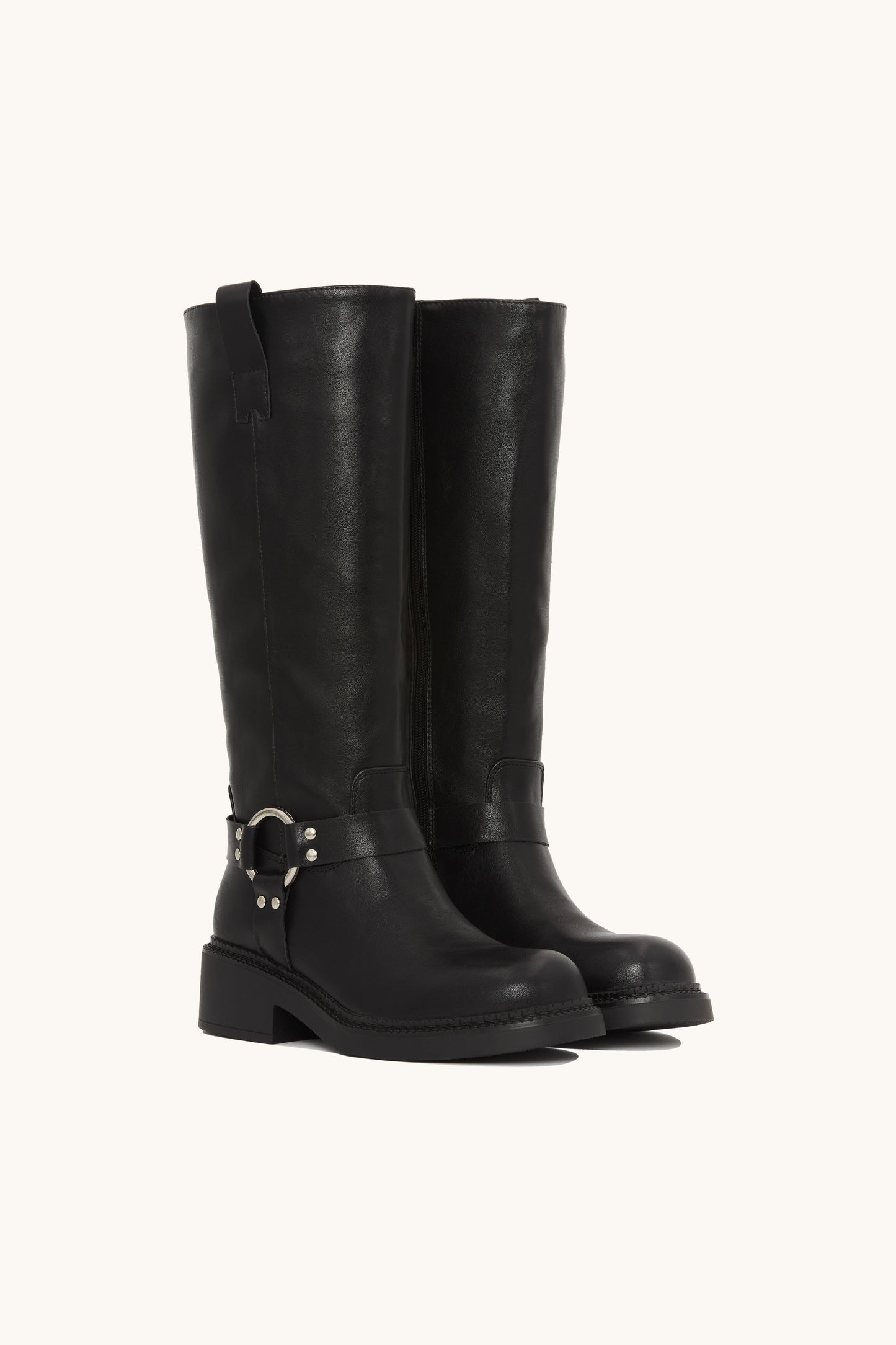 Bottes bikers noires
