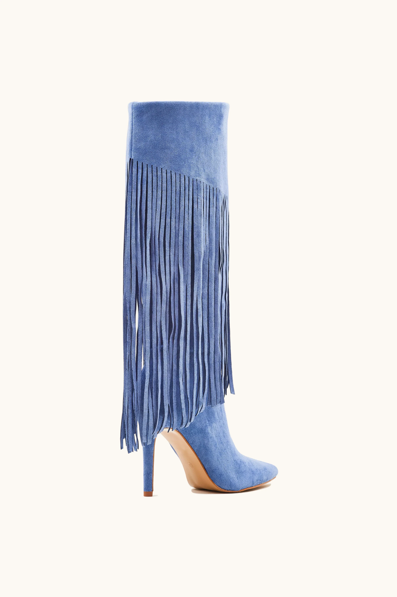 Bottes a franges bleu Stephan Paris