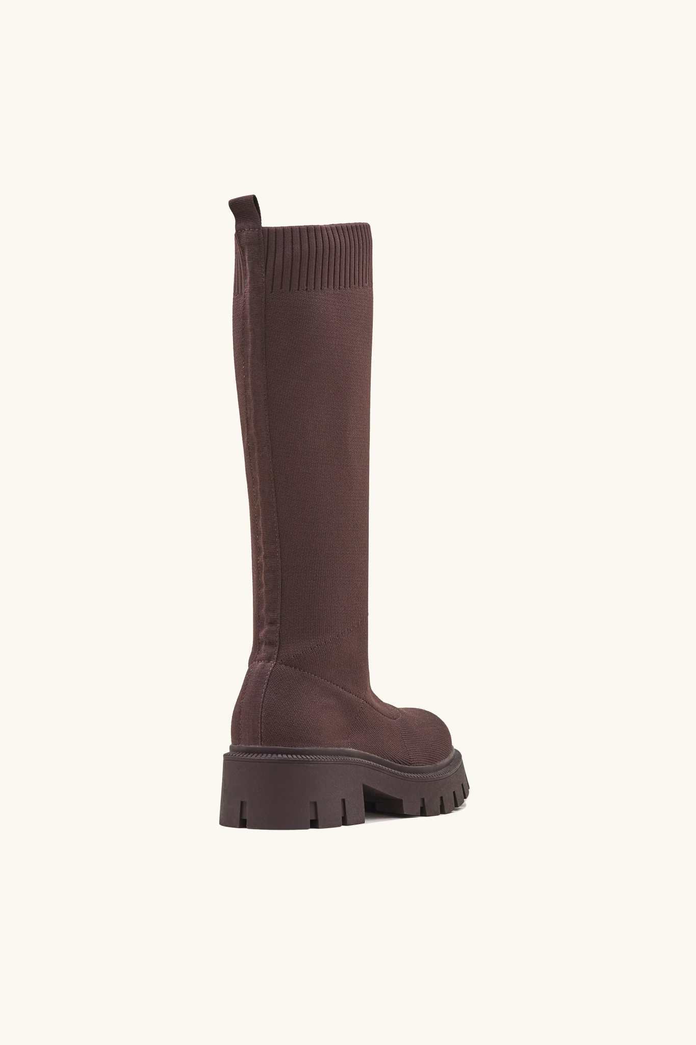 Bottes chaussettes marron Stephan Paris