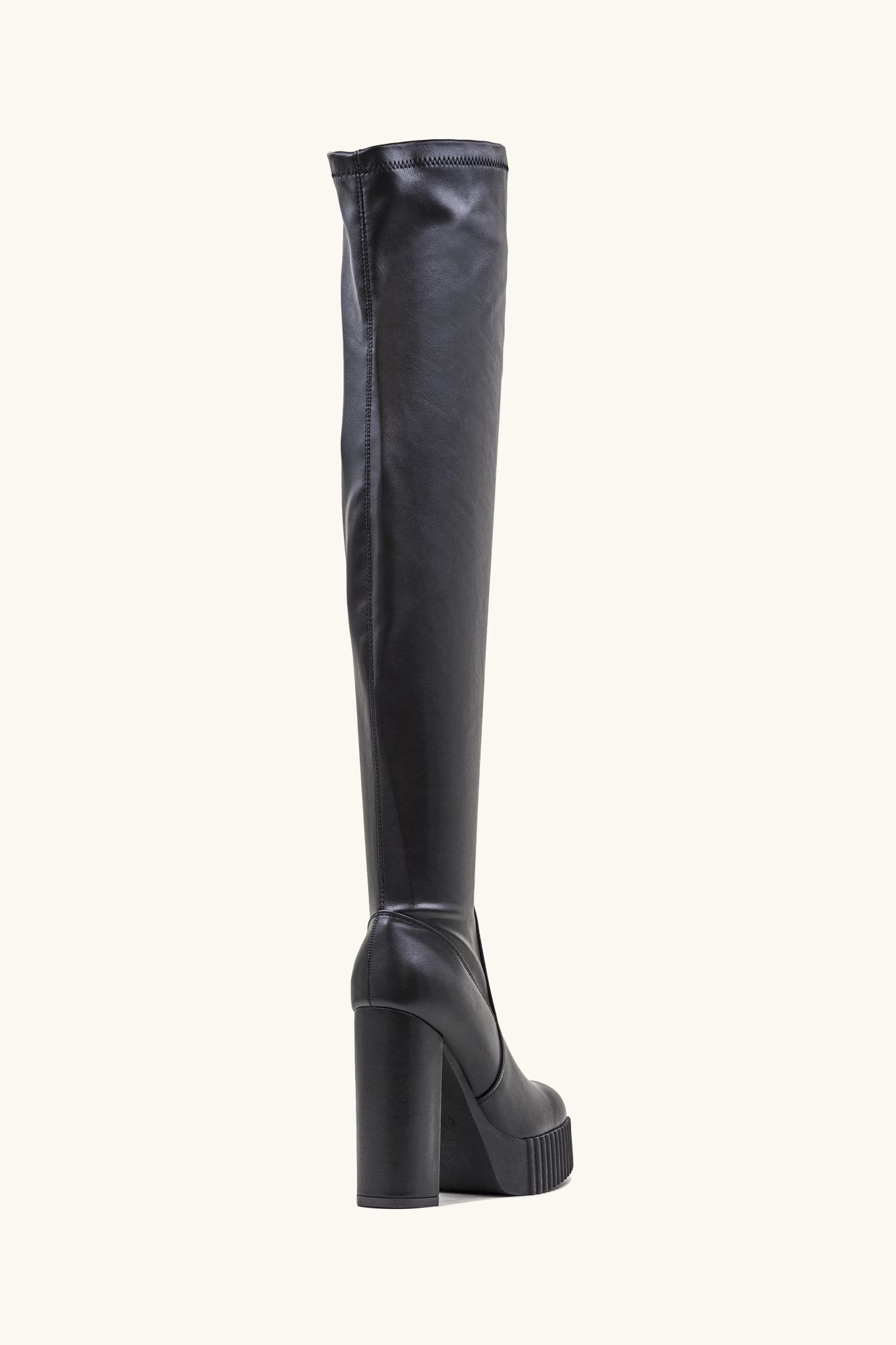 Notched thigh high heels Stephan Paris